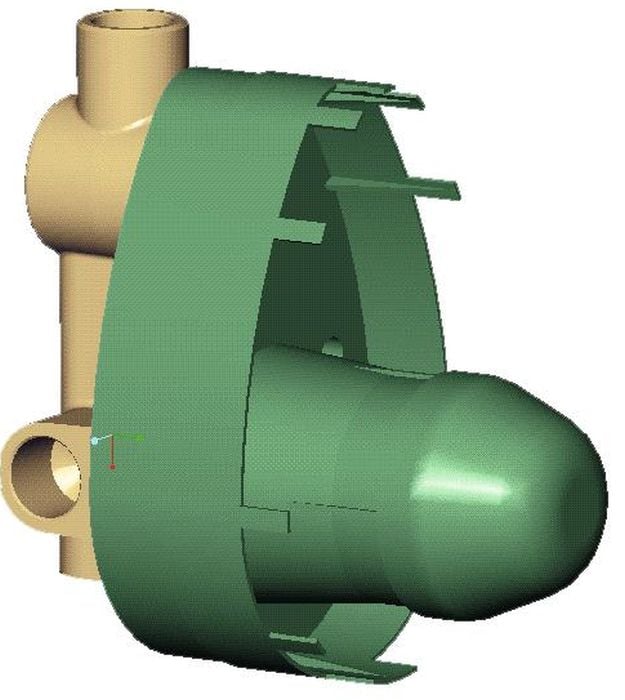 Ideal Standard falsík alatti csaptelep elem A2650NU