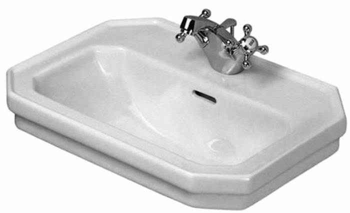 Duravit Seria 1930 mosdótál 50x36.5 cm klasszikus fehér 0785500000