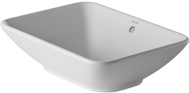 Duravit ME by Starck mosdótál 55x42 cm négyszögletes mosdótálak fehér 334520000