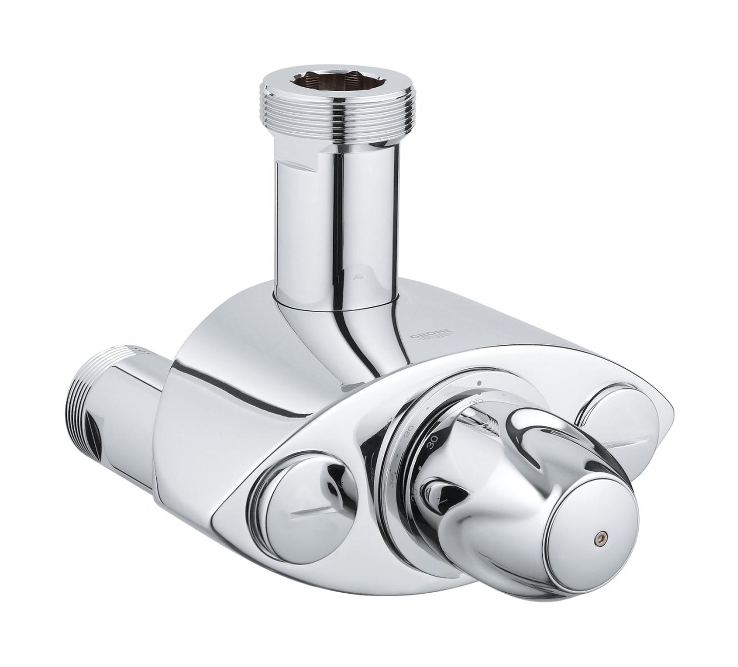 Grohe Grohtherm zuhanycsaptelep fal z termosztáttal StarLight Chrome 35087000