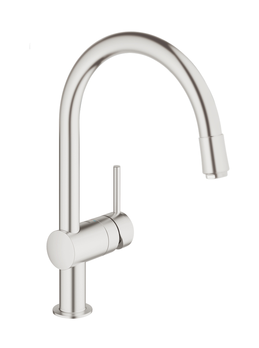 Grohe Minta konyhai csaptelep álló SuperSteel 32918DC0