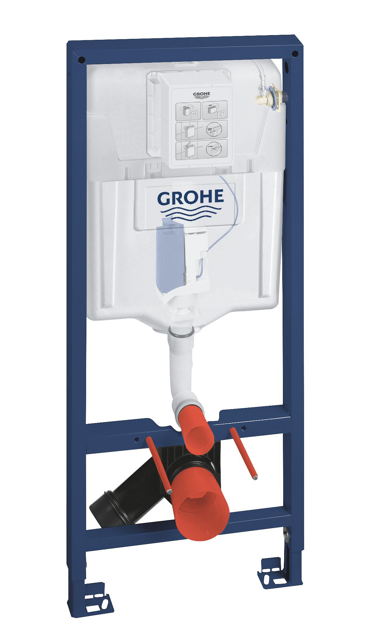 Grohe Rapid SL beépíthető keret függő csészéhez 38528001