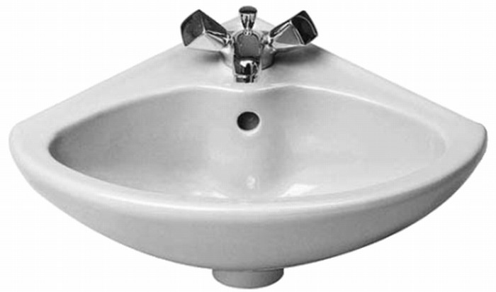 Duravit Duraplus Triberg umywalka 44x38 cm narożna 0794440011