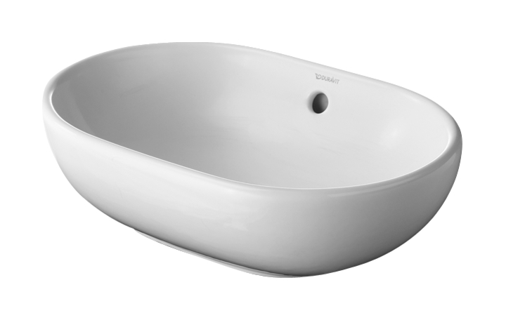 Duravit Foster mosdótál 49.5x35 cm ovális mosdótálak fehér 0335500000