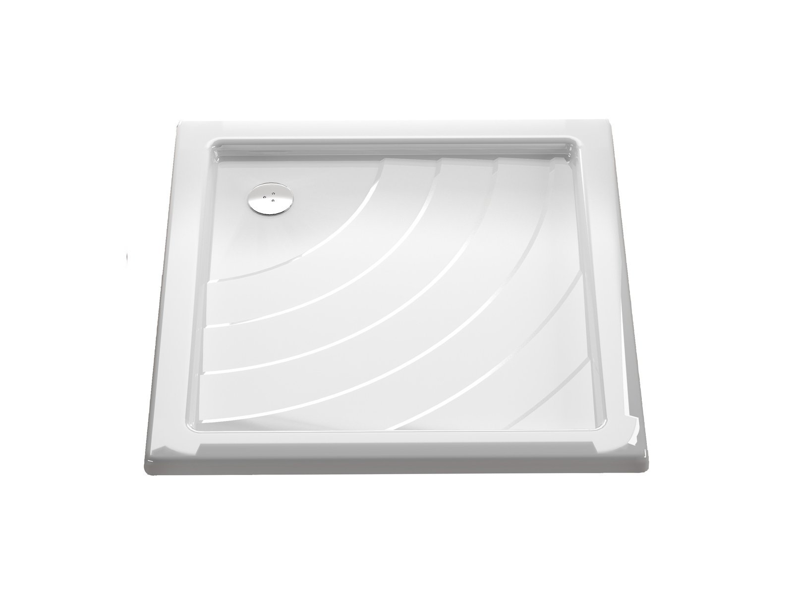 Ravak Angela négyzet alakú zuhanytálca 80x80 cm fehér A014401220