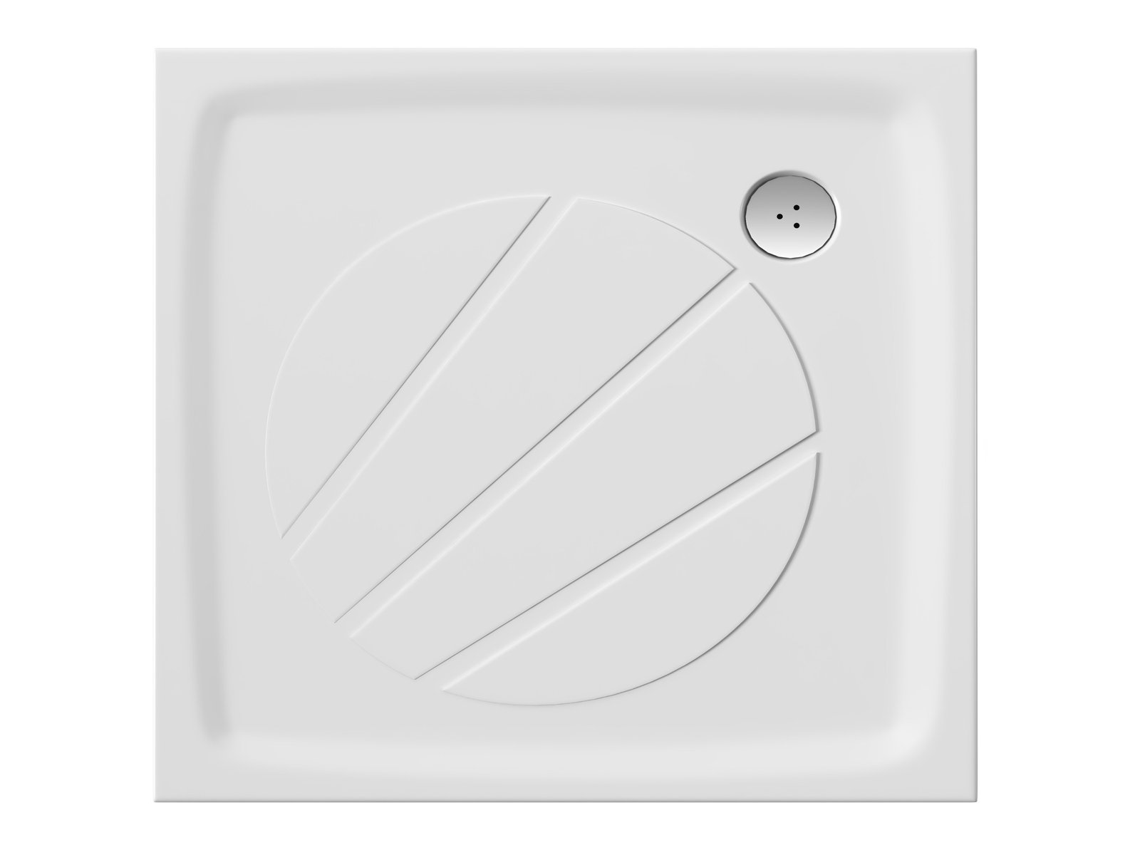 Ravak Perseus Pro négyzet alakú zuhanytálca 90x90 cm fehér XA037701010