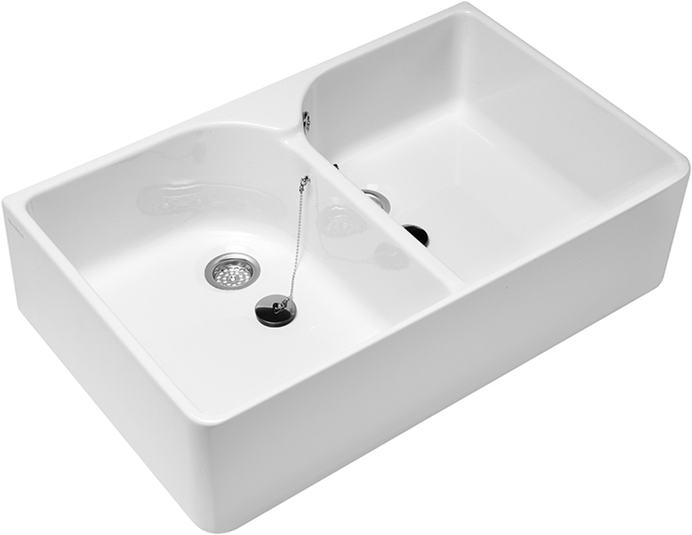 Villeroy & Boch O.Novo mosdótál 79.5x51 cm négyszögletes dupla fehér 633100R1