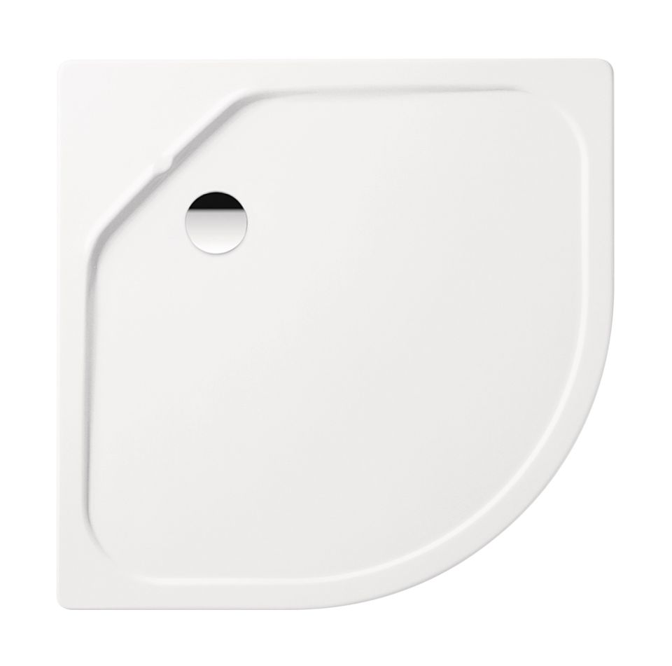 Kaldewei Fontana félkör alakú zuhanytálca 90x90 cm 4,45948E+11