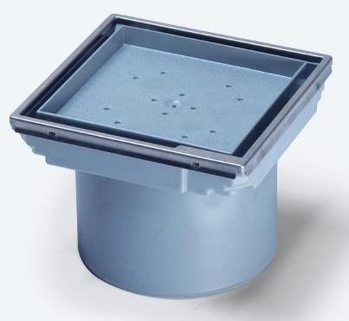 Kessel zuhany lefolyó 11 cm acél 27211