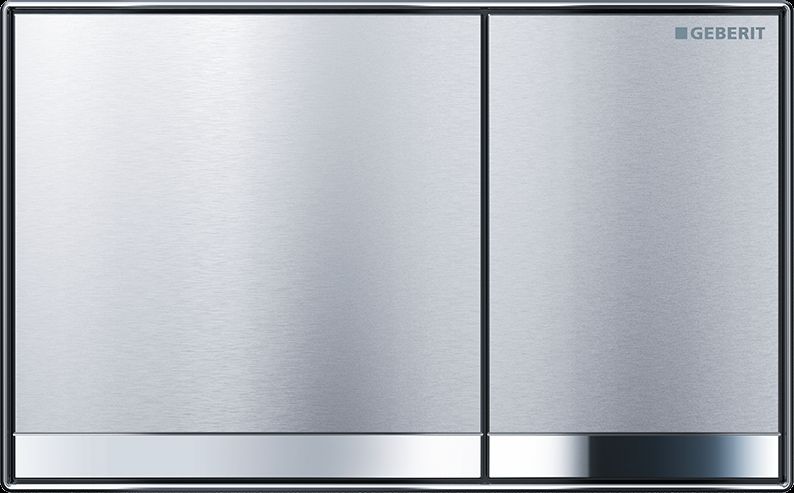 Geberit Sigma60 przycisk uruchamiający przedni chrom szczotkowany UP320 115.792.GH.1