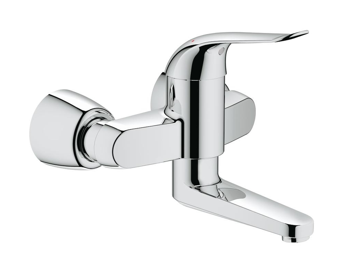 Grohe Euroeco mosdócsaptelep fali StarLight Chrome 32771000