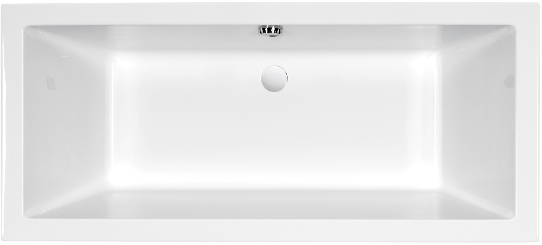 Cersanit Intro egyenes kád 150x75 cm fehér S301-066
