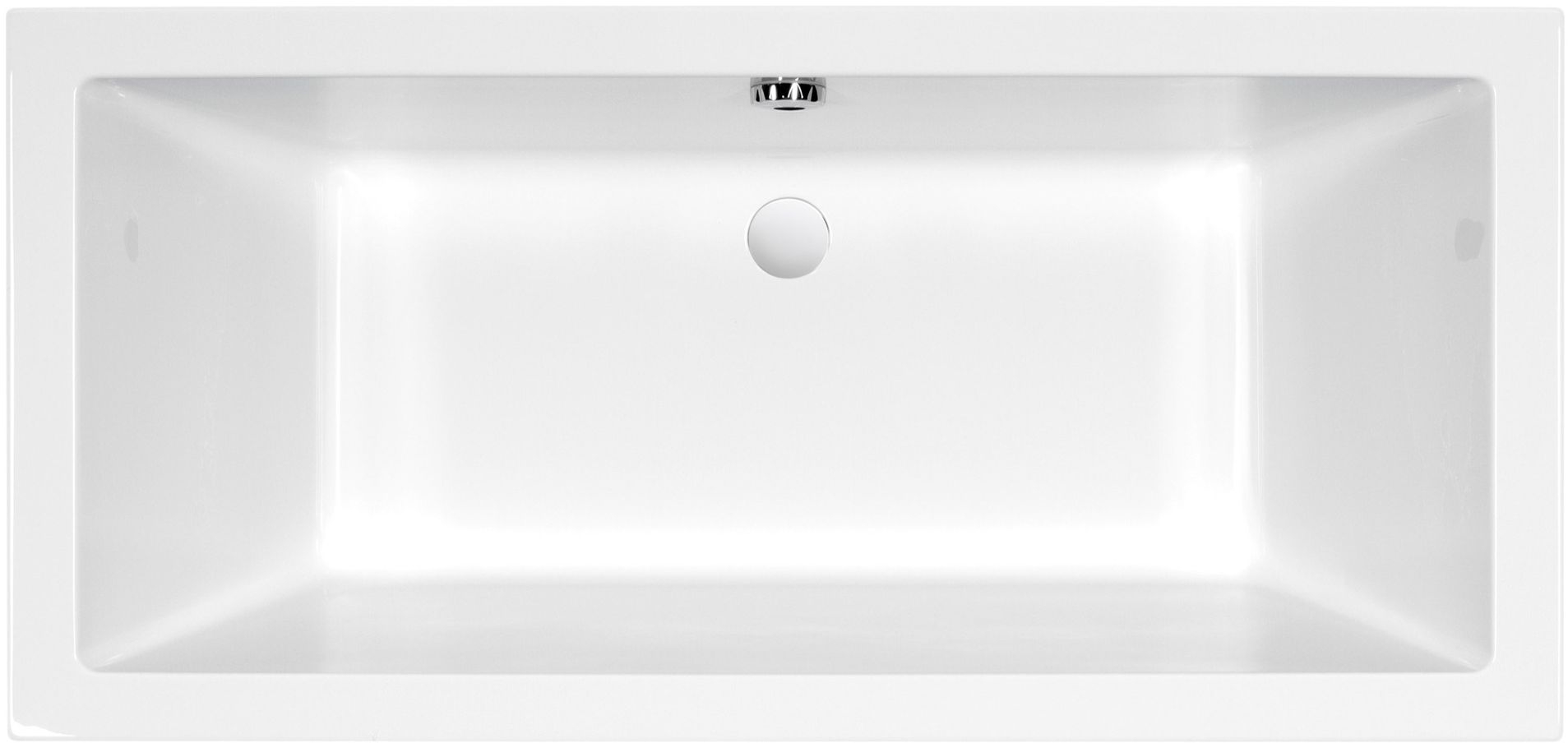 Cersanit Intro egyenes kád 160x75 cm fehér S301-067