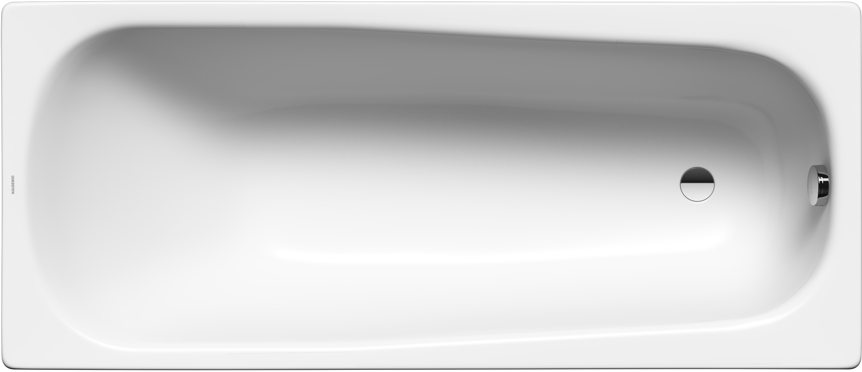 Kaldewei Saniform Plus egyenes kád 175x75 cm fehér 112200010001