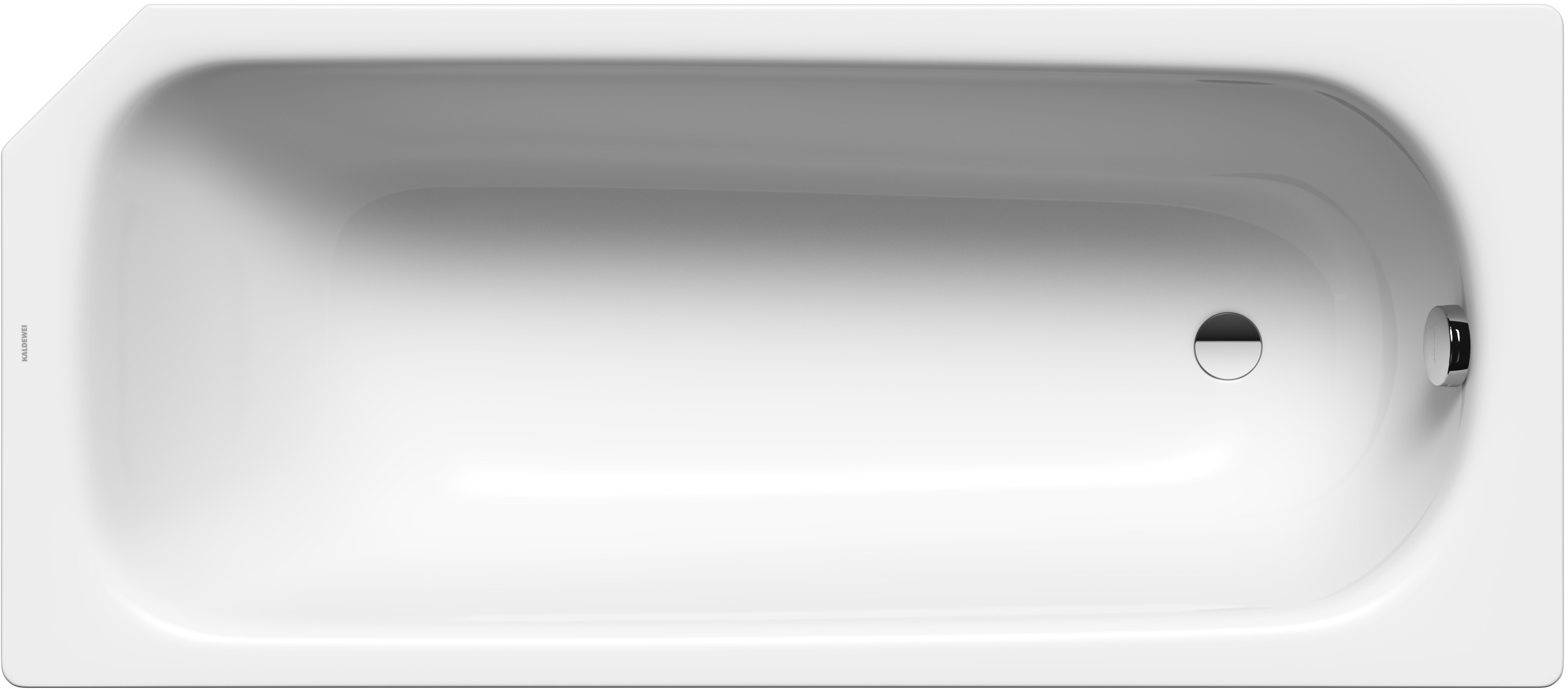 Kaldewei Saniform V1-V4 egyenes kád 160x70 cm fehér 192200010001
