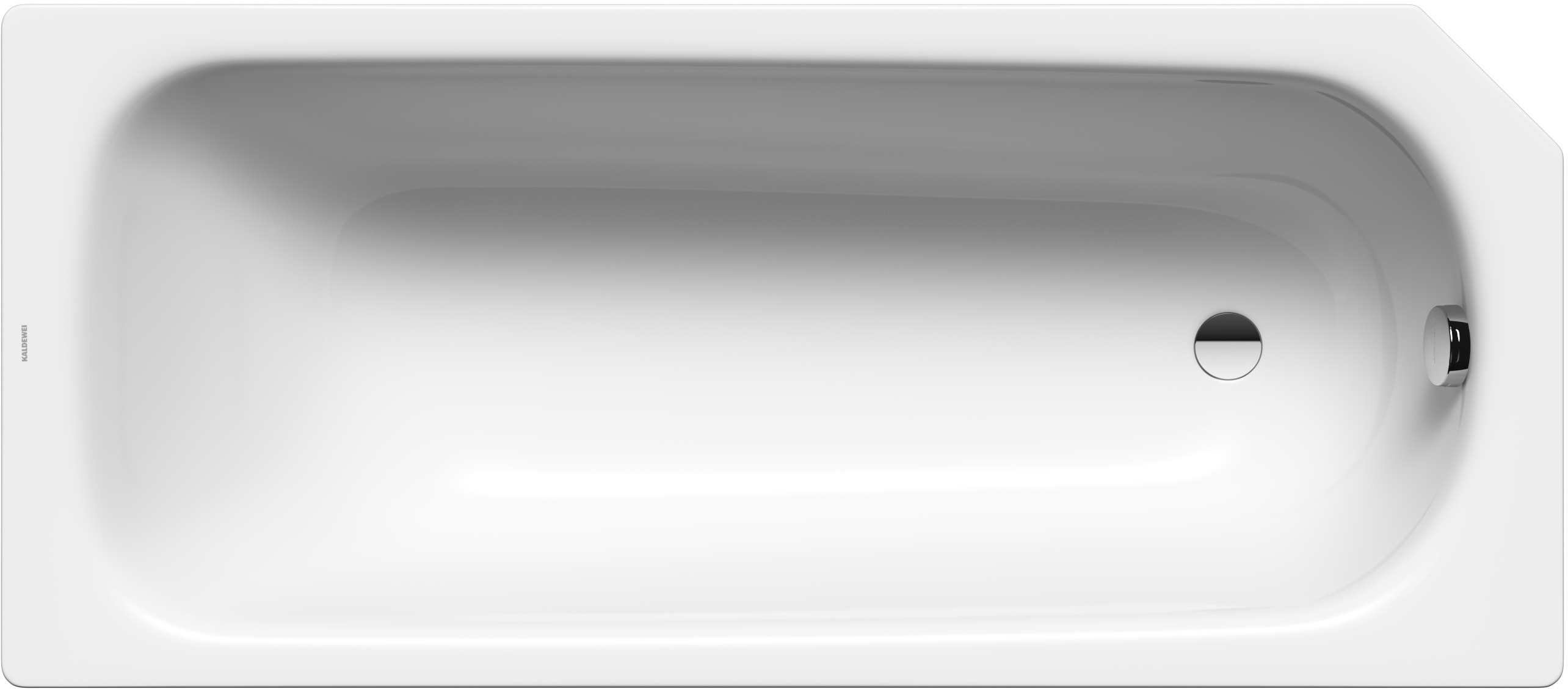 Kaldewei Saniform V1-V4 egyenes kád 160x70 cm fehér 192300010001