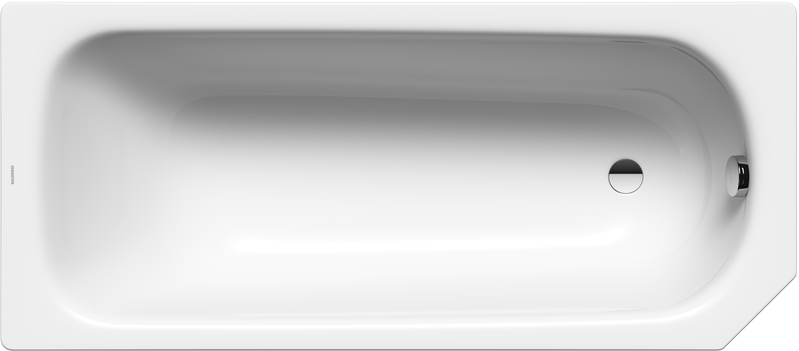 Kaldewei Saniform V1-V4 egyenes kád 160x70 cm fehér 192400010001