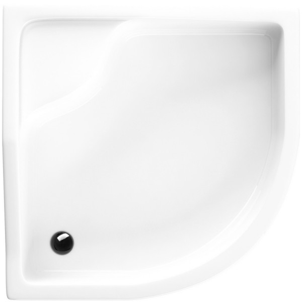 Schedpol Go Baby félkör alakú zuhanytálca 90x90 cm fehér 3.039