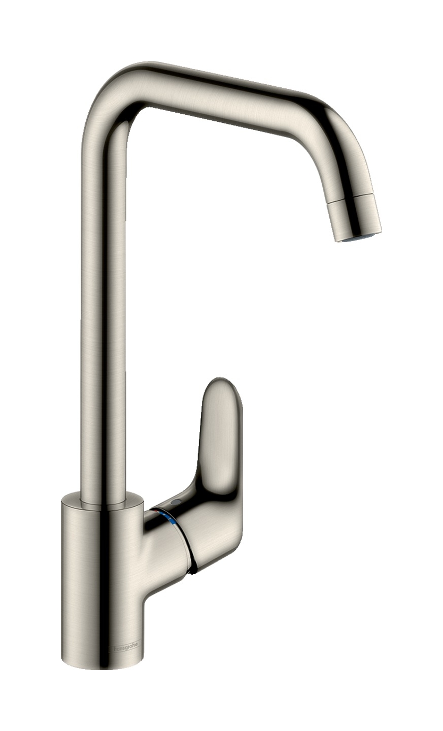 Hansgrohe Focus M41 konyhai csaptelep álló rozsdamentes acél 31820800