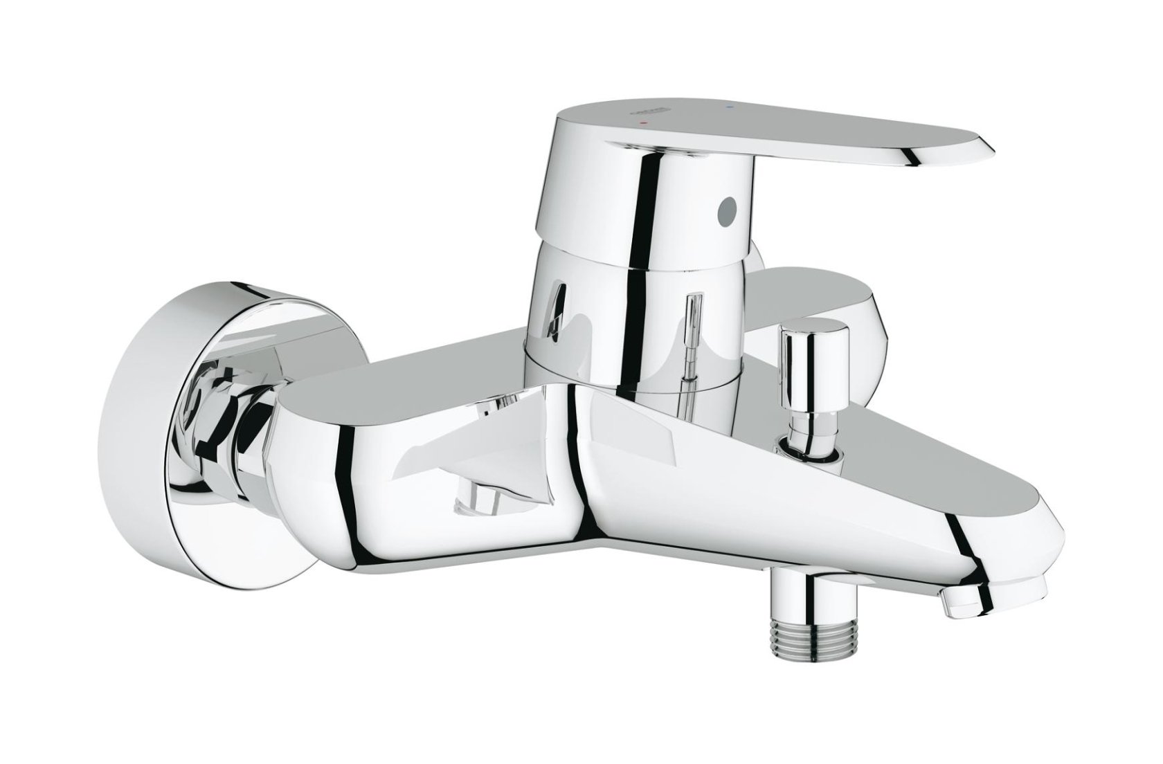 Grohe Eurodisc Cosmopolitan kád és zuhany csaptelep fali StarLight Chrome 33390002