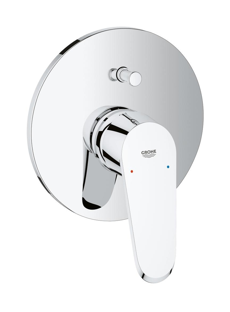 Grohe Eurodisc Cosmopolitan kád és zuhany csaptelep süllyesztett StarLight Chrome 19548002