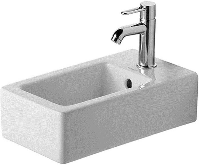 Duravit Vero mosdótál 45x25 cm négyszögletes klasszikus fehér 07022500001