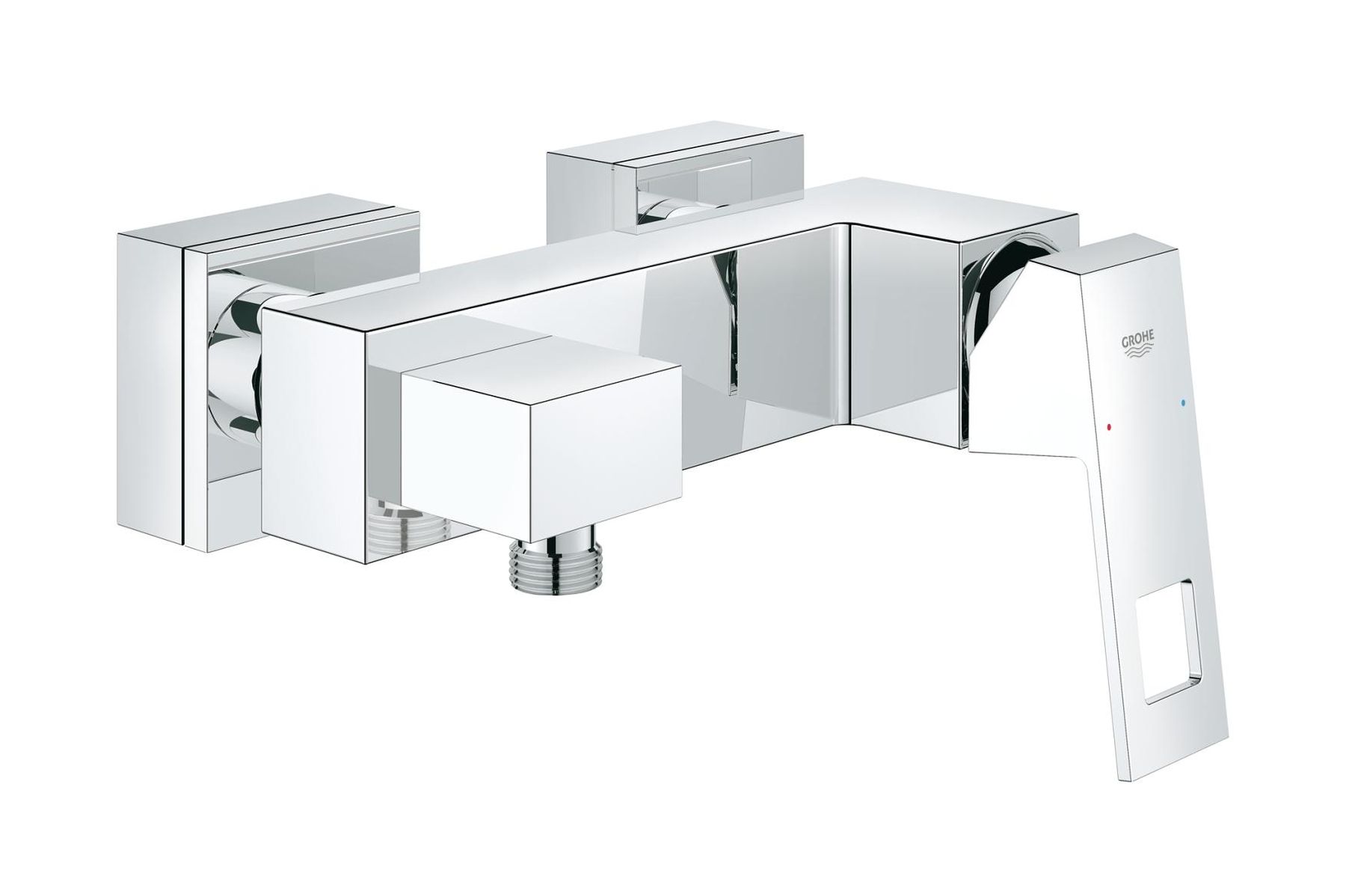Grohe Eurocube zuhanycsaptelep fal StarLight Chrome 23145000