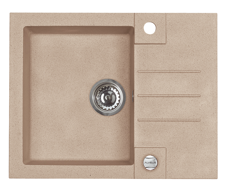 Alveus Rock'n'Roll gránit mosogató 59.5x47.5 cm bézs 1213055