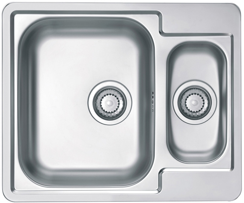 Alveus Line Start acél mosogató 61.5x50 cm acél 1082435