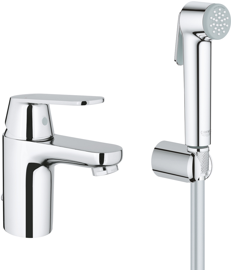 Grohe Eurosmart Cosmopolitan mosdócsaptelep álló StarLight Chrome 23125000