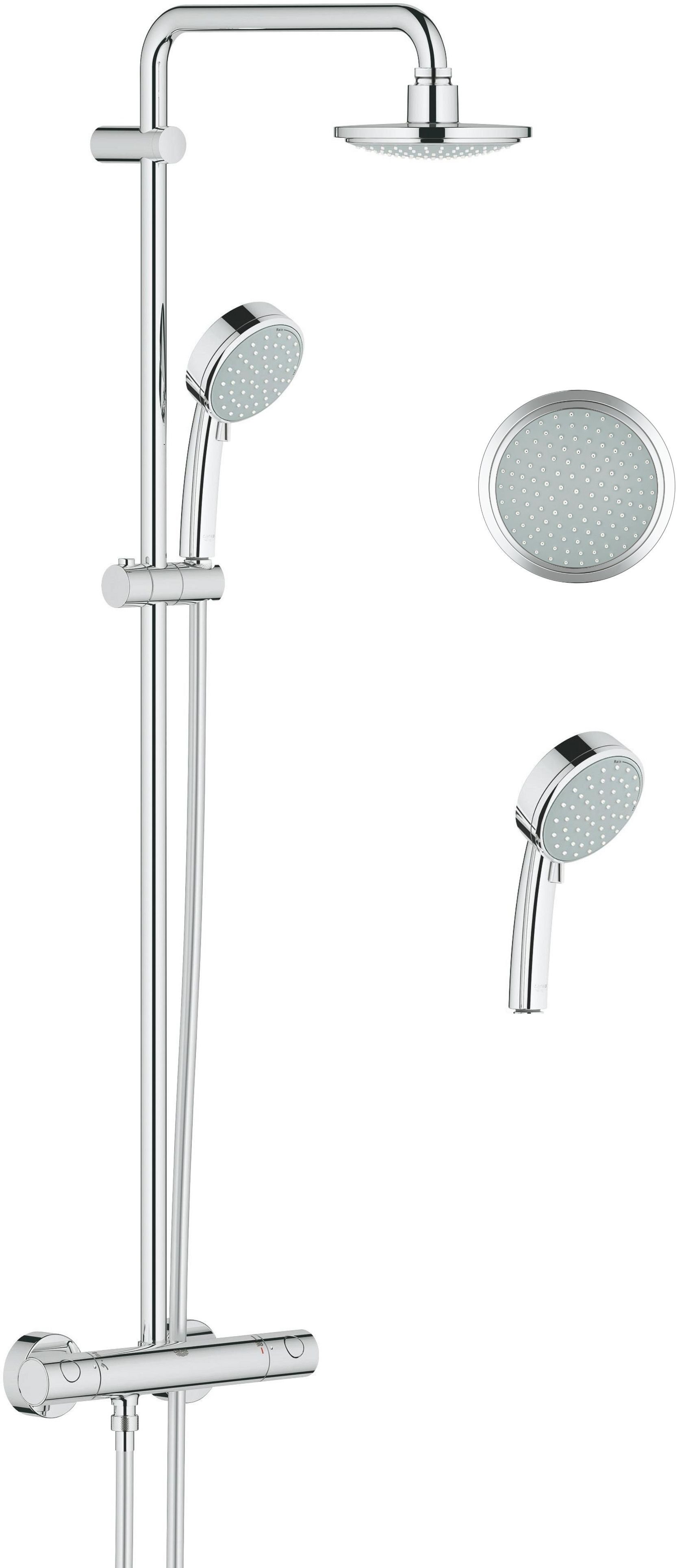 Grohe New Tempesta zuhany készlet fal termosztáttal Igen StarLight Chrome 27922000