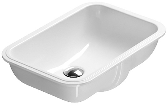 Catalano Sottopiano mosdótál 55x38 cm négyszögletes alulról beépíthető fehér 1SOCN00