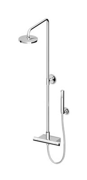Zucchetti Isyshower zestaw prysznicowy czarny ZD1050.N