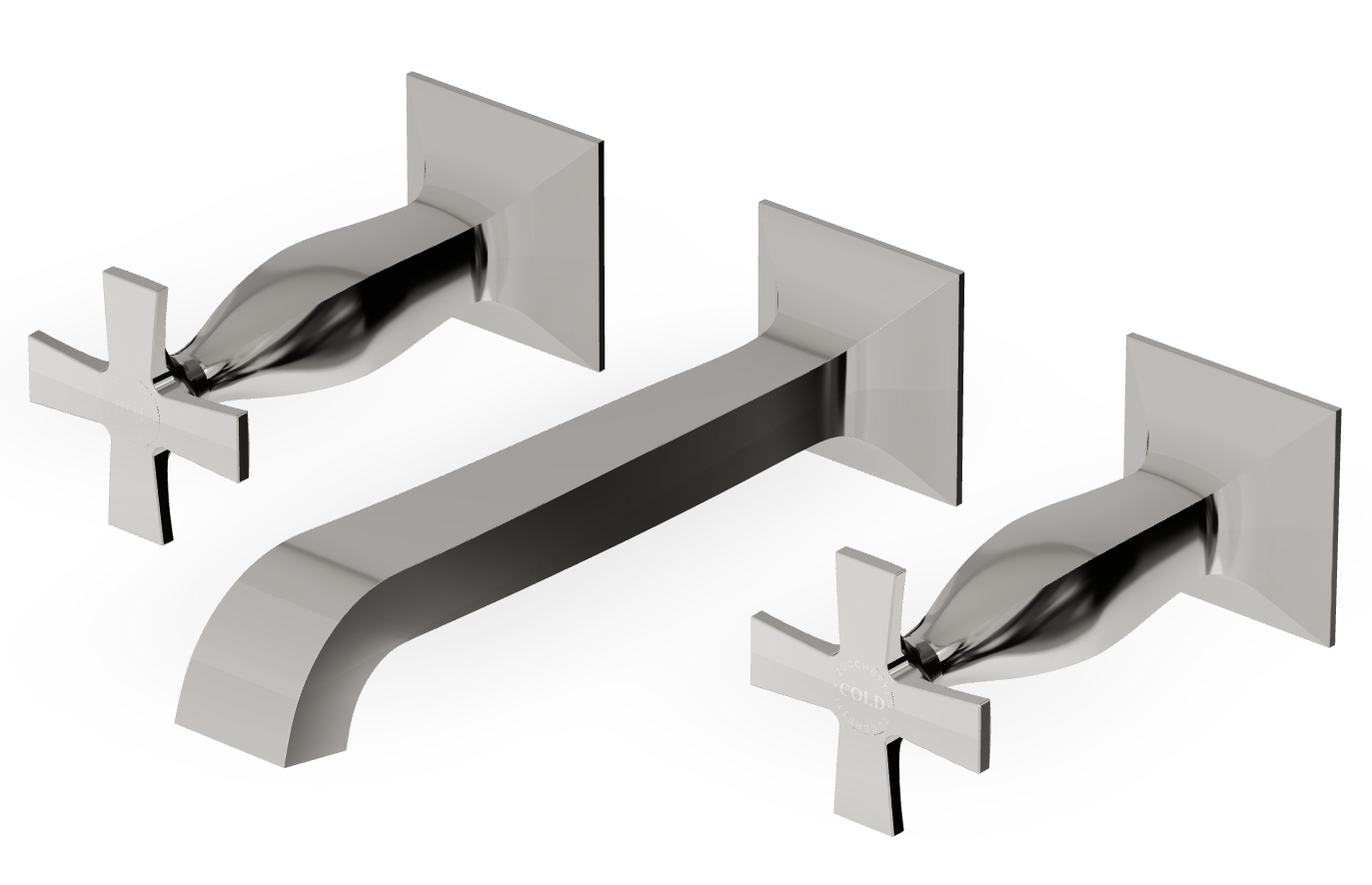 Zucchetti Bellagio mosdócsaptelep süllyesztett nikkel ZB1699.C8