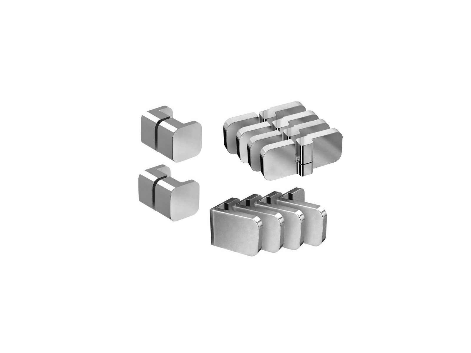 Ravak Brillant profil elem készlet D01000A073