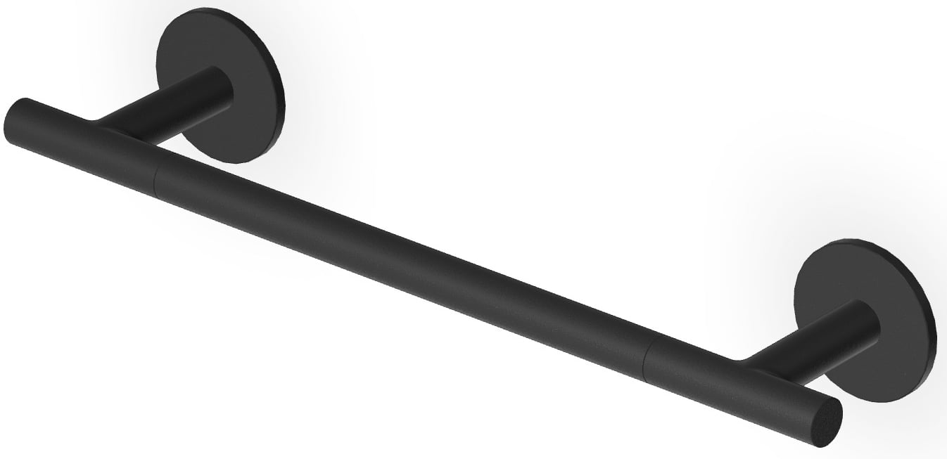 Zucchetti Pan törölközőtartó fekete ZAC620.N1