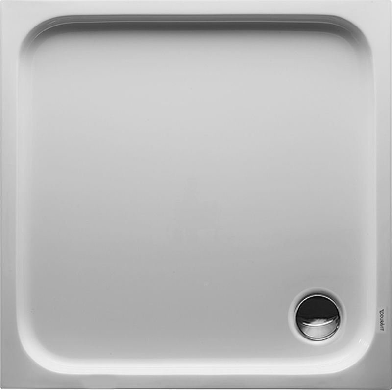 Duravit D-Code négyzet alakú zuhanytálca 80x80 cm fehér 720101000000000