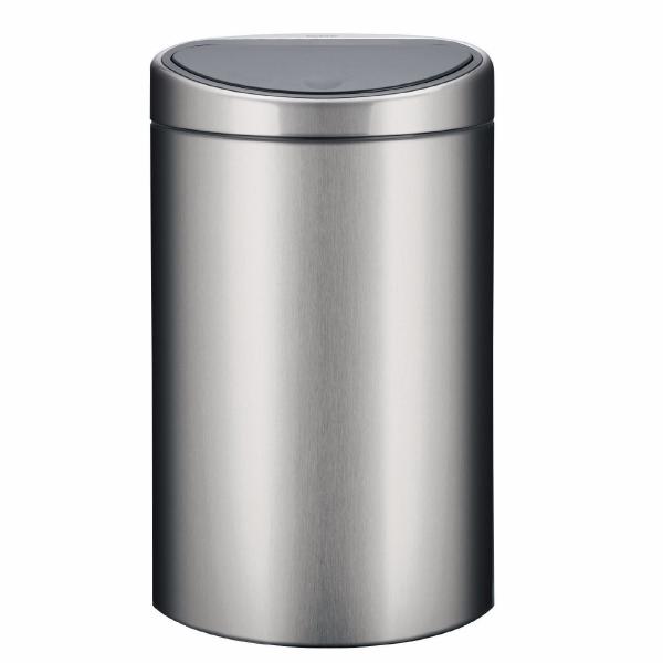 Brabantia touch bin kosz 40 L, stal mat 348549