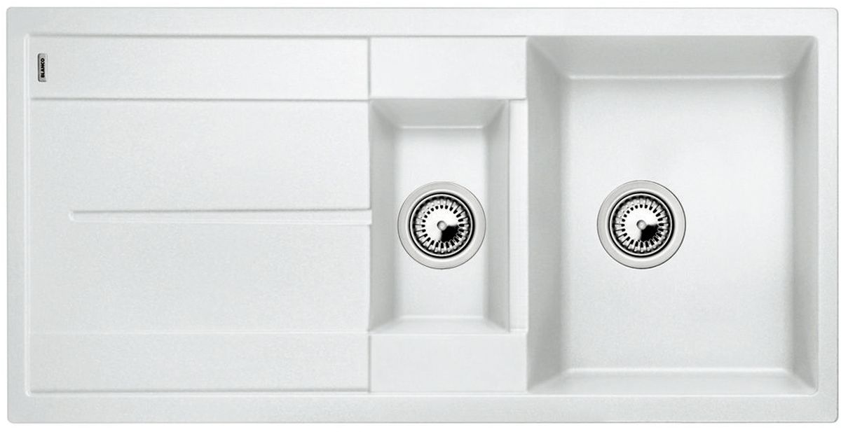 Blanco Metra 6 gránit mosogató 100x50 cm fehér 513223