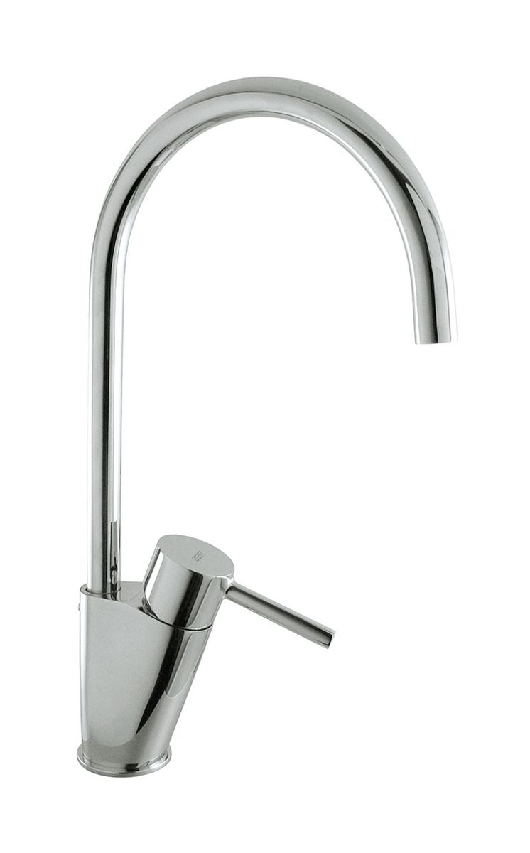 Tres Alplus konyhai csaptelep álló króm 1.83.341