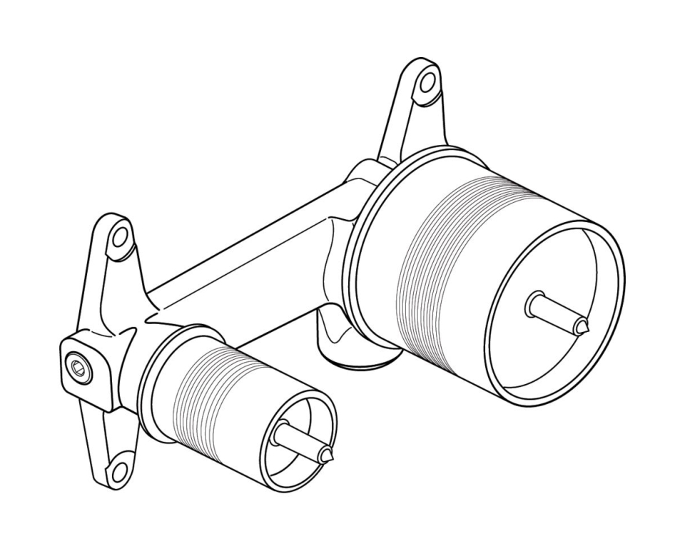 Ideal Standard falsík alatti csaptelep elem A5948NU