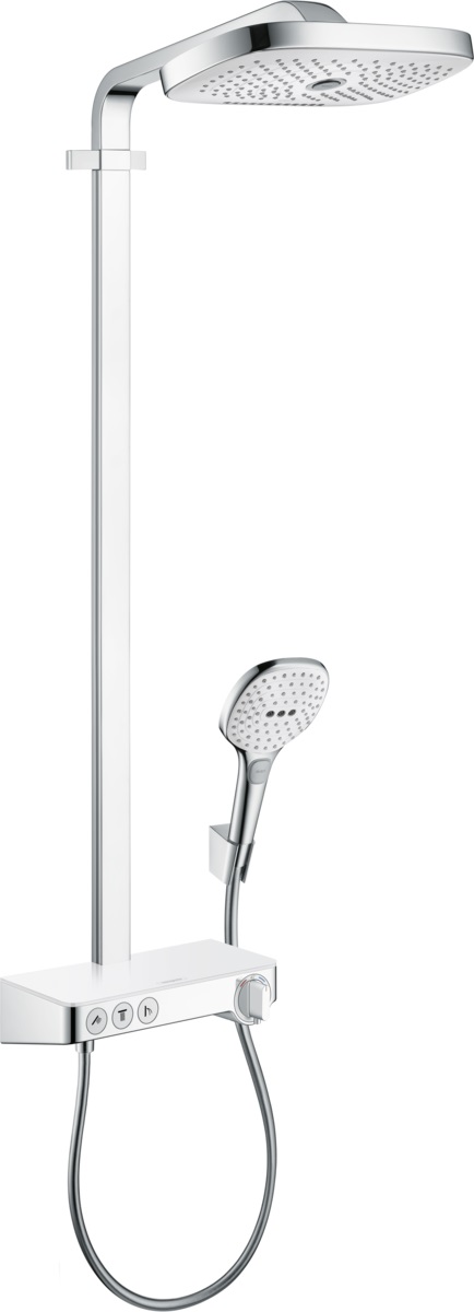 Hansgrohe Raindance zuhany készlet fal termosztáttal króm-fehér 27127400