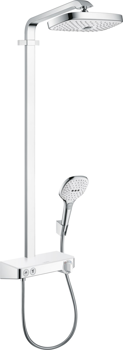 Hansgrohe Raindance zuhany készlet fal termosztáttal króm-fehér 27126400