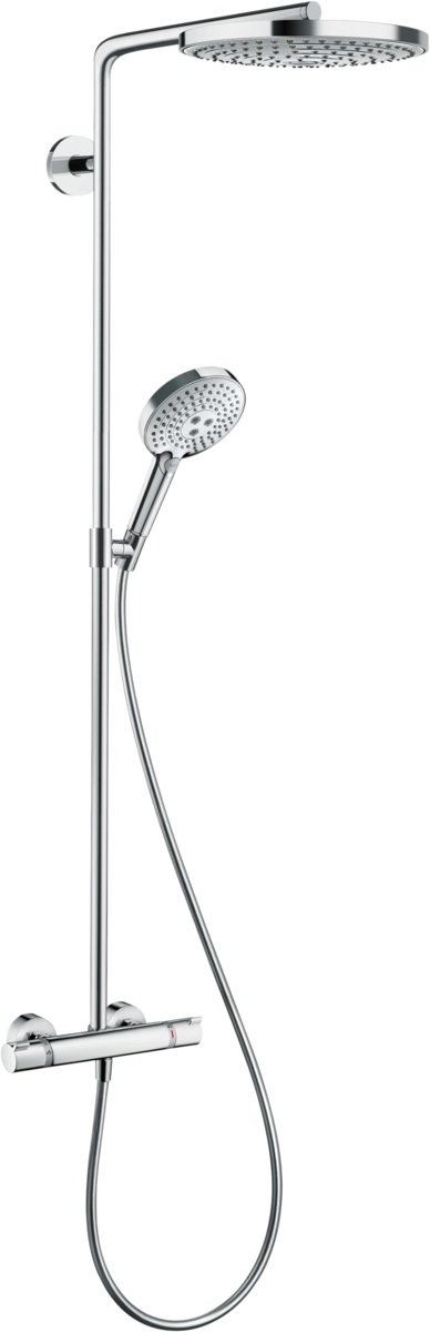Hansgrohe Raindance zuhany készlet fal termosztáttal króm-fehér 27129400