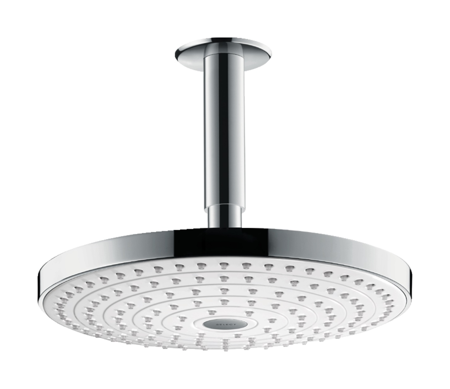 Hansgrohe Raindance fejzuhany 24x24 cm kerek króm-fehér 26467400