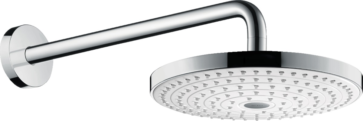 Hansgrohe Raindance fejzuhany 24x24 cm kerek króm-fehér 26470400