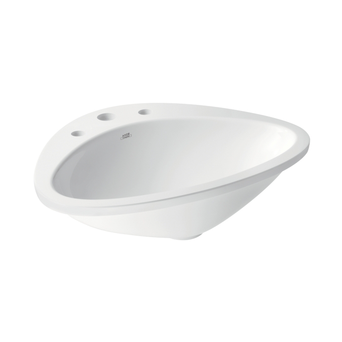 Axor Massaud umywalka 58,5 cm do montażu w blacie 42313000