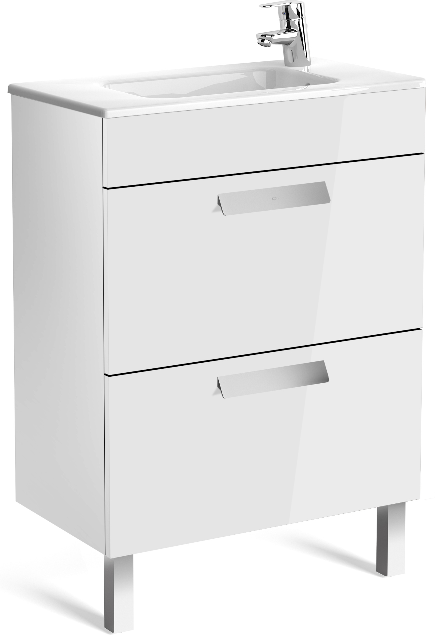 Roca Debba mosdó szekrénnyel 60.5 cm fehér A855905806