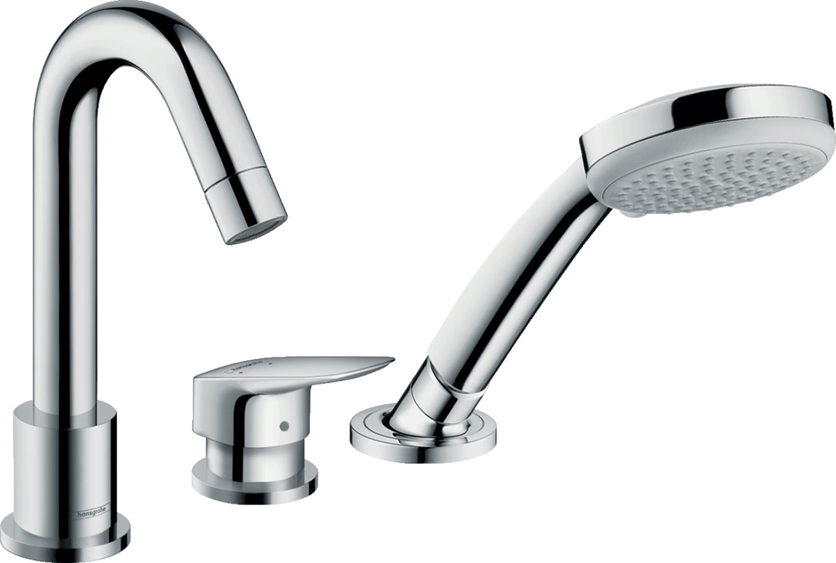 Hansgrohe Logis kád és zuhany csaptelep fürdőkád fölé króm 71310000