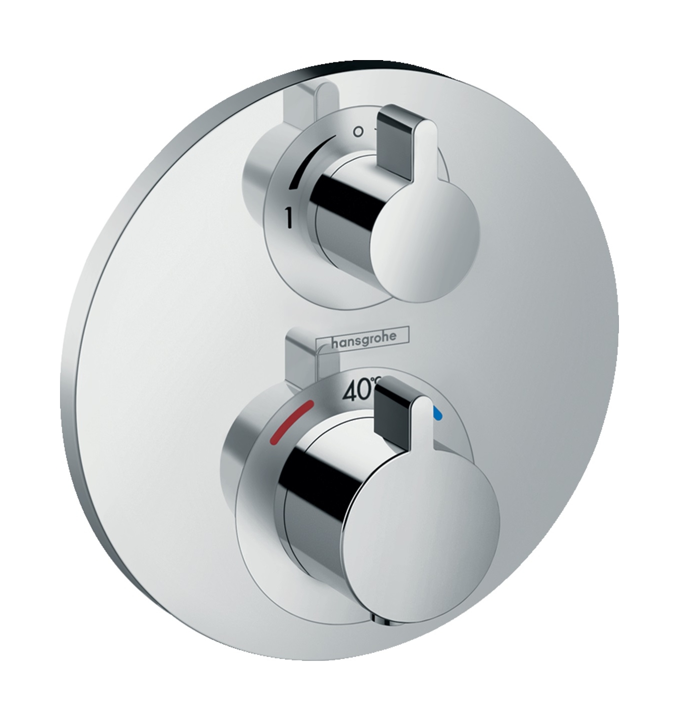 Hansgrohe Ecostat kád és zuhany csaptelep süllyesztett igen króm 15758000